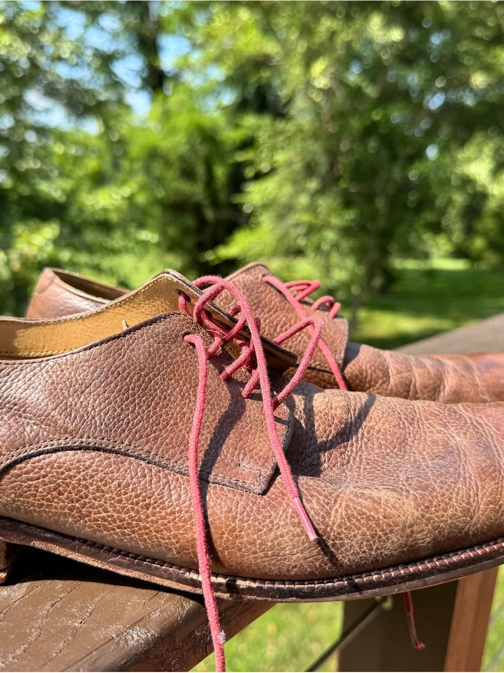 Cole Haan brown leather